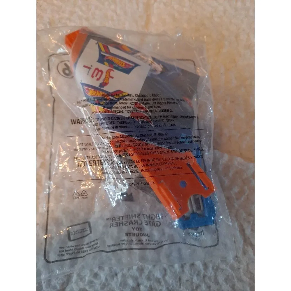 2019 Hot Wheels McDonald's Happy Meal #6 Night Shifter Gate Crasher